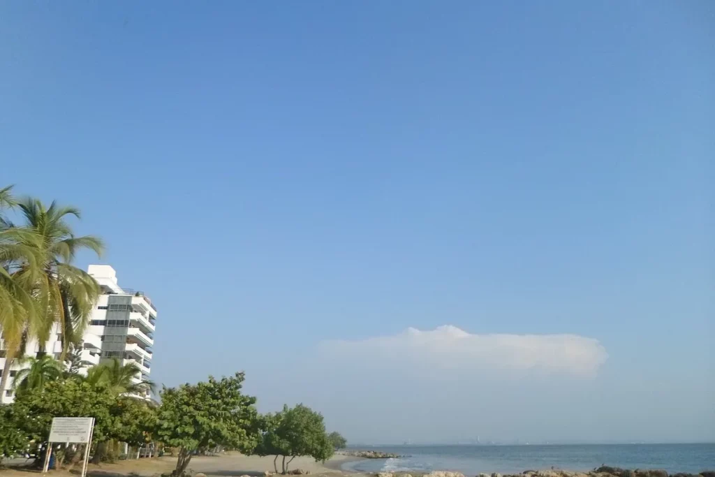 playa Bocagrande Cartagena Indias Colombia