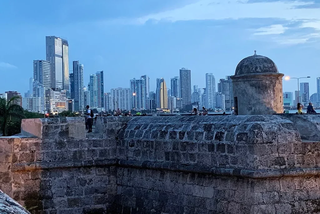 Centro histórico Cartagena de Indias Colombia murallas